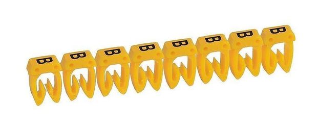 Маркер CAB 3 - для кабеля 1,5-2,5 мм² - заглавная буква B